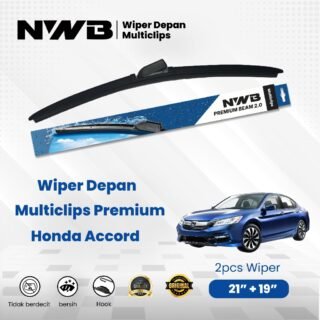 Wiper Mobil Multiclips Premium Honda Accord (NNB WPM 21" & 19")