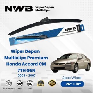 Multiclips Premium Honda Accord CM 7th Gen 2003-2007