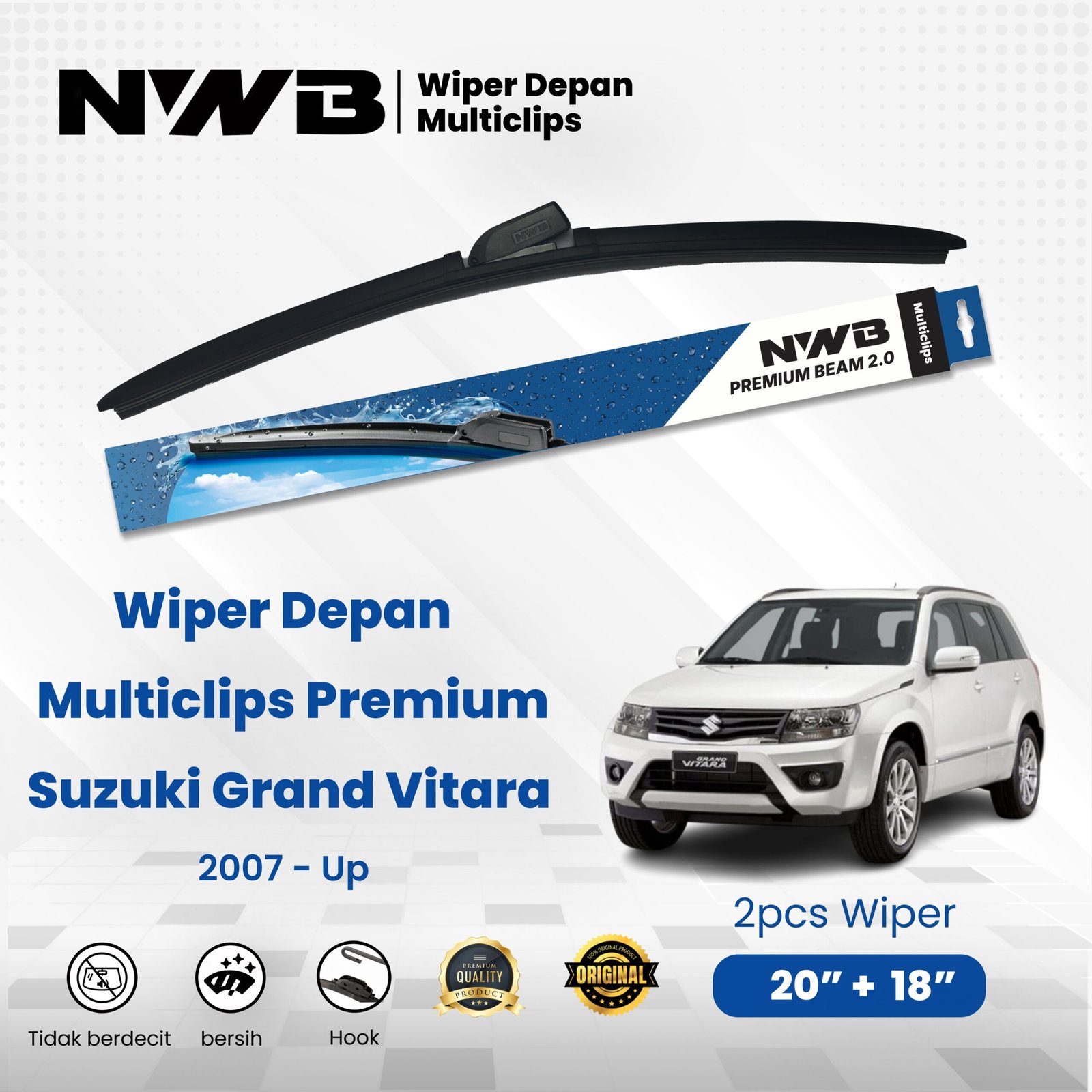 Multiclips Premium Suzuki Grand Vitara 2007 - Up