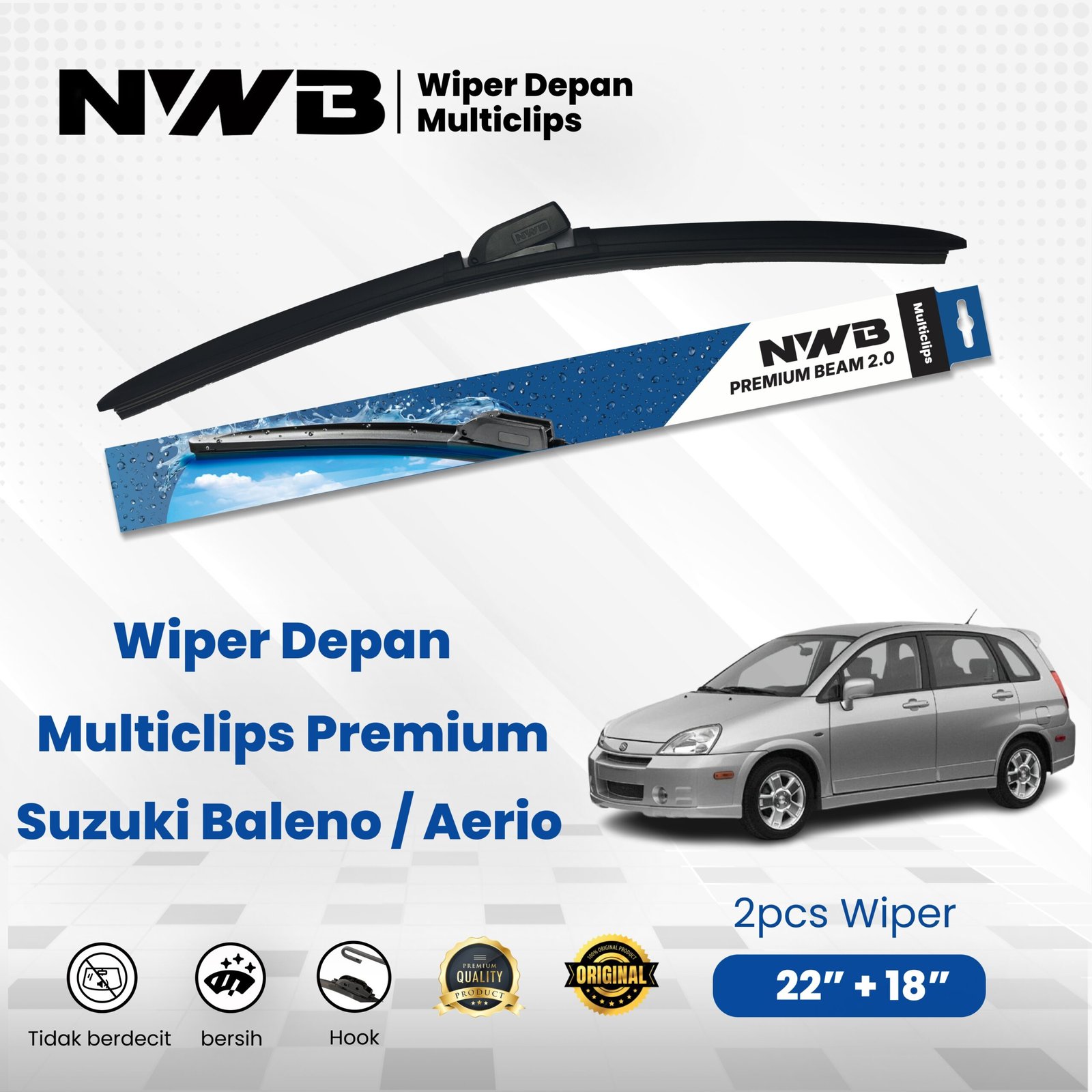 Mobil Multiclips Premium Suzuki Baleno / Aerio