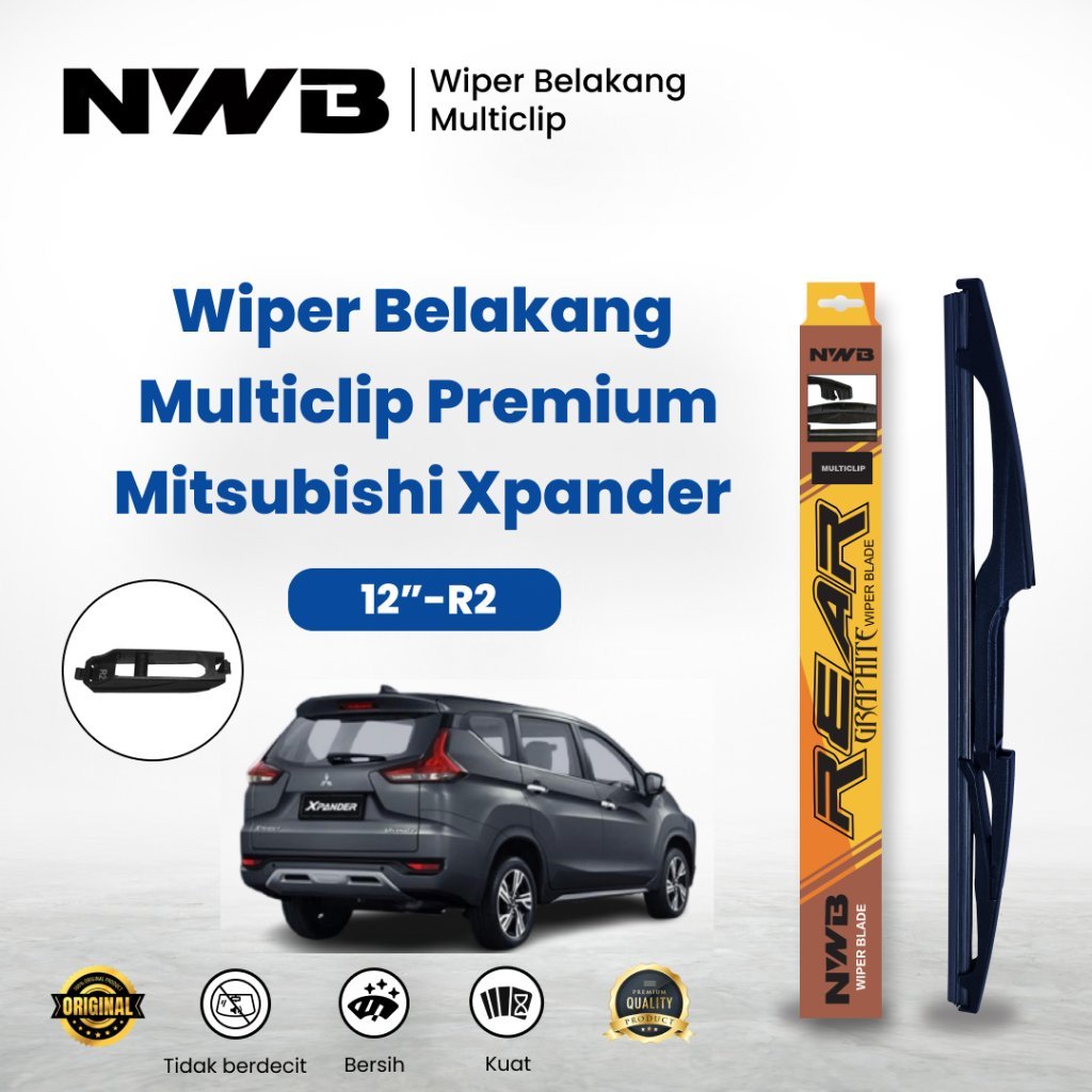 Wiper Belakang Multiclips Premium Mitsubishi Xpander